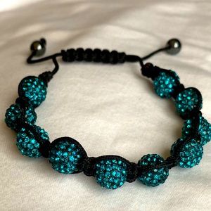 Glitter ball bracelet